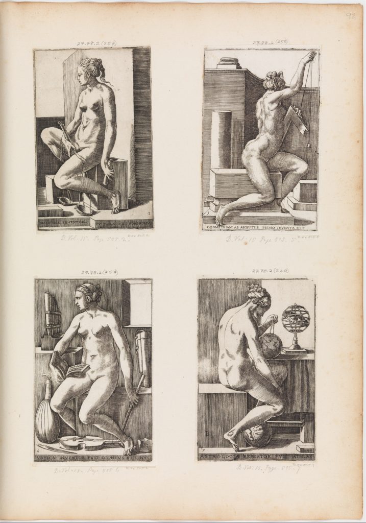 Photo of engraving "Dialectics" by Monogrammist B (Italian), c. 1544