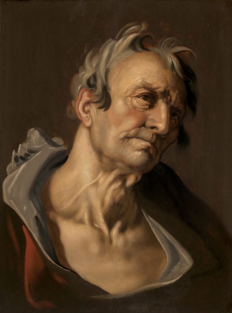 Photo of painting "Head of an Old Man" by Abraham Bloemaert, c. 17thC